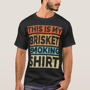 T-shirt Fumeur barbecue C'Est Mon Brisket Fumer Chemise Ré
