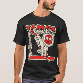 T-shirt Fumeurs de Tampa Bay Vintage drôle