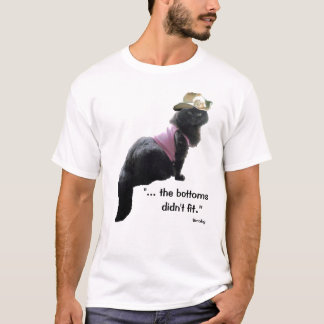 T-shirt Fumeux dans le casquette de cowboy