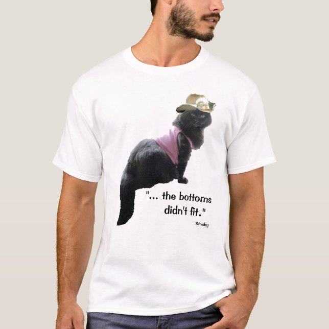 T-shirt Fumeux dans le casquette de cowboy (Devant)