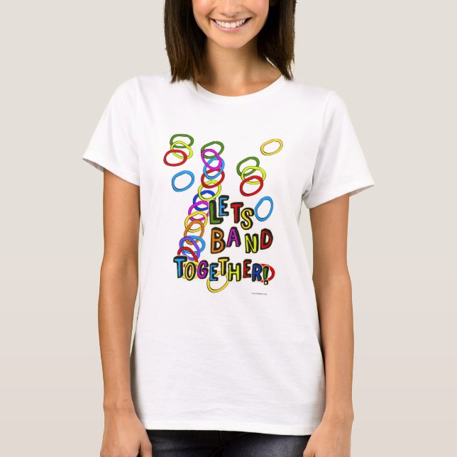 T-shirt Fun Band Ensemble Hobby Bracelet Slogan (Devant)