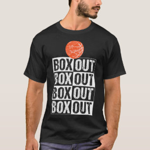 T-shirt Fun Basketball Coach boîte cadeau Out Dire