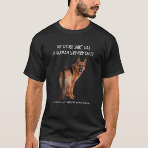 T-shirt Fun Berger Allemand Sur It Chien Adopter Dont Shop