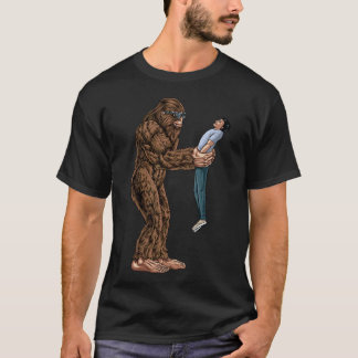 T-shirt Fun Bigfoot A Trouvé Un Type Et L'A Repris - Sasqu