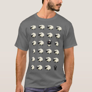 T-shirt Fun Black Sheep HappyMe