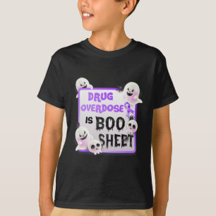 T-shirt Fun Boo Halloween Ghost La surdose de médicament e