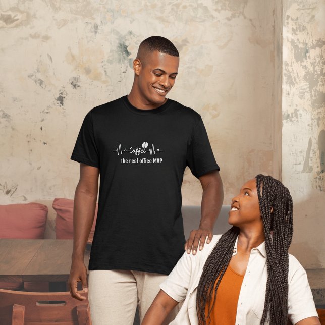T-shirt fun Café Work Citer le vrai bureau MVP (Créateur téléchargé)