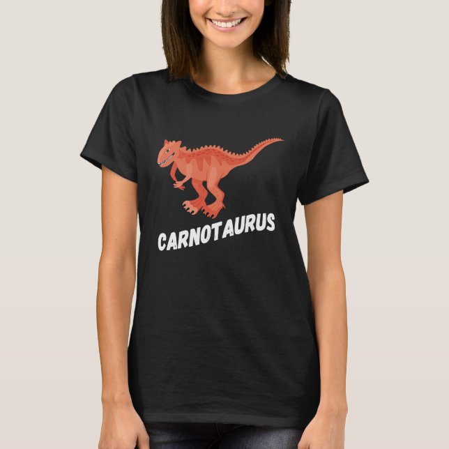 T-shirt Fun Carnotaurus Dinosaur (Devant)