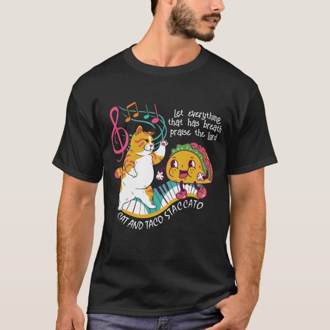 T-shirt Fun CAT TACO STACCATO Christian (Devant)