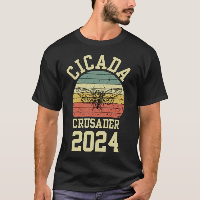 T-shirt Fun CICADA CRUSADER 2024 (Devant)