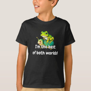 T-shirt Fun Cool de tortue de grenouille Chemise élégante 