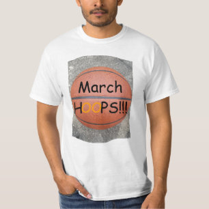 T-shirt Fun de basket-ball masculin HOOPS