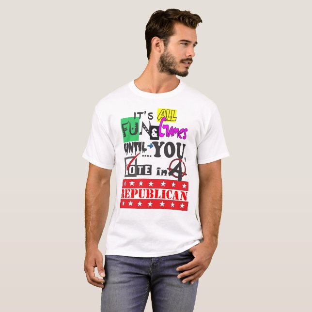 T-shirt Fun & Games Light Shirts (Devant entier)
