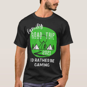 T-shirt Fun Matching Family Road Trip 2021 Plutôt