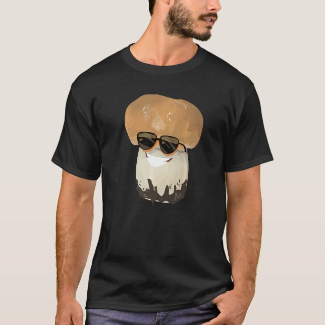 T-shirt Fun Mushrooms Foraging Mycology Fungi Happy Mushro (Devant)