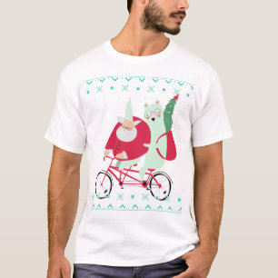 T-shirt Fun Père Noël Fêtes de Noël