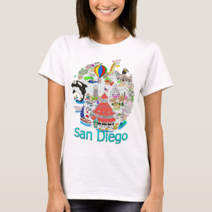 T-shirt Fun San Diego California