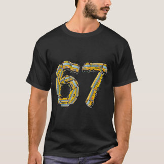 T-shirt Fun School Bus 67 Teacher Appreciation 67 Meme Bus
