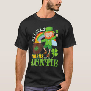 T-shirt Fun Tante Paddy Day St patrick Lucky Charms Call
