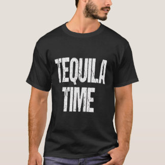 T-shirt Fun Tequila Time Margarita Lover Hawaii Mexicain M
