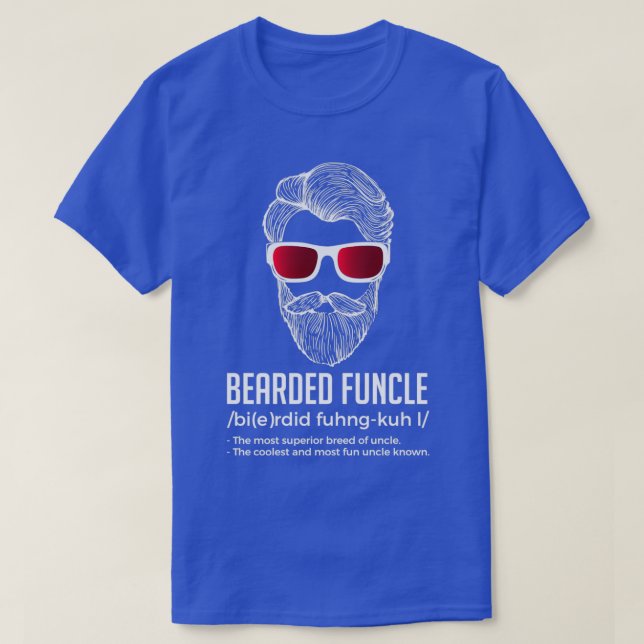T-shirt Funcle harnais Définition Uncle amusant Classique (Design devant)