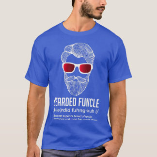 T-shirt Funcle harnais Définition Uncle amusant Classique