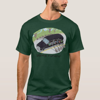 T-shirt Funérailles viking