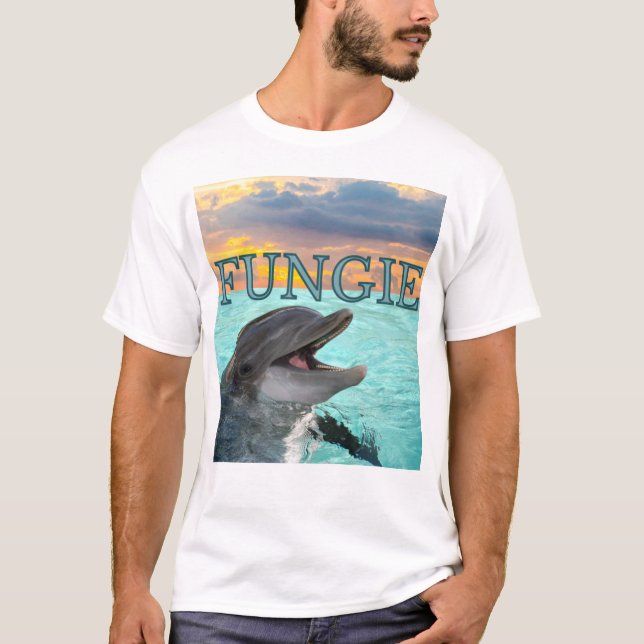 T-SHIRT FUNGIE DU DOLPHIN T SHIRT (Devant)