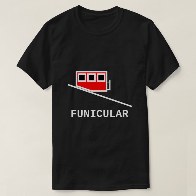 T-SHIRT FUNICULAIRE (Design devant)