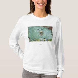 T-shirt Funiculaire croisant le tourbillon