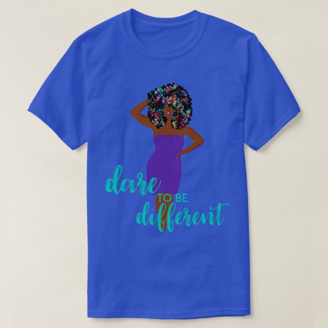 T-shirt Funkadelic Afro ose être différent (Design devant)