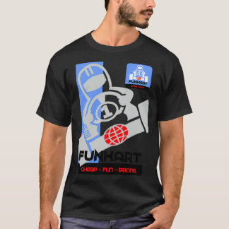T-SHIRT FUNKART COURSE AMUSANTE BON MARCHÉ