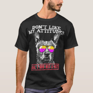 T-shirt Funky Australian Cattle Attitude Chien Chemise