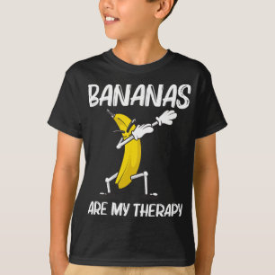 T-shirt Funky Banana Art Pour Hommes Femmes Fruit Fruit Sm