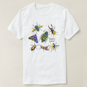 T-shirt Funky Chic Élégante Entomologie Insecte Lover