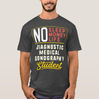 T-shirt Funky Diagnostic Médicale Sonographie Major