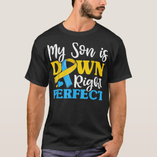 T-shirt Funky Down Syndrome Son Trisomy Sensibilisation, M