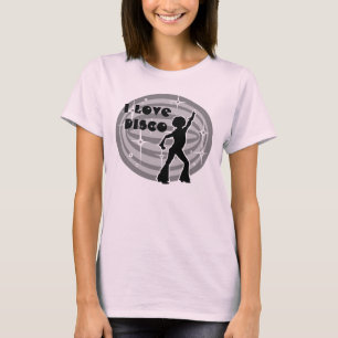 T-shirt FUNKY fête de danse hippie rétro 1970 DISCO