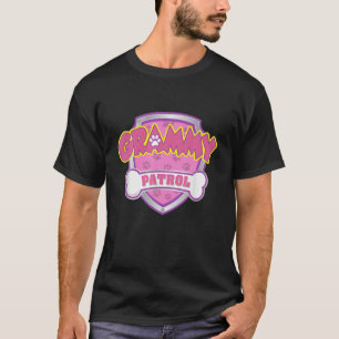 T-shirt Funky Grammy Patrol - Chien Maman, Papa Pour Homme