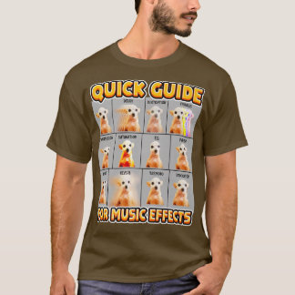 T-shirt Funky Guide for Music Effects Musican Chihua