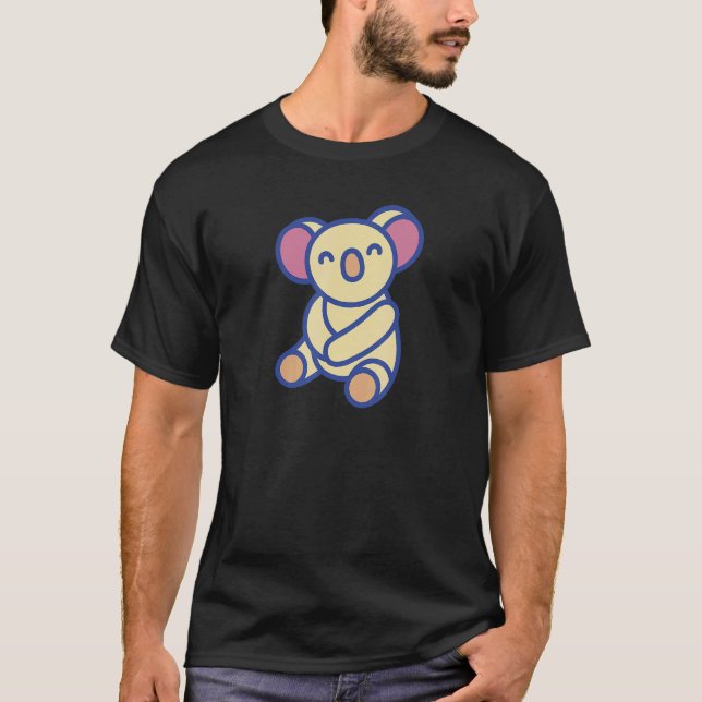 T-shirt Funky Koala Baby Bear   Bear   (Devant)