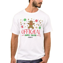 Funky Official Cookie Taster Christmas Personnalis