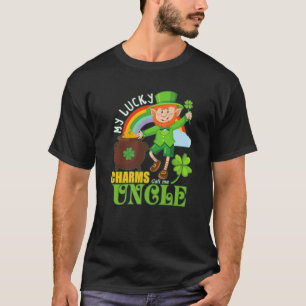 T-shirt Funky Oncle Paddy Day St patrick Lucky Charms Cal