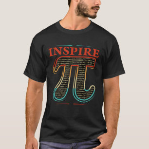 T-shirt Funky Pi Day Geometry Algebra Math Lover Inspire P
