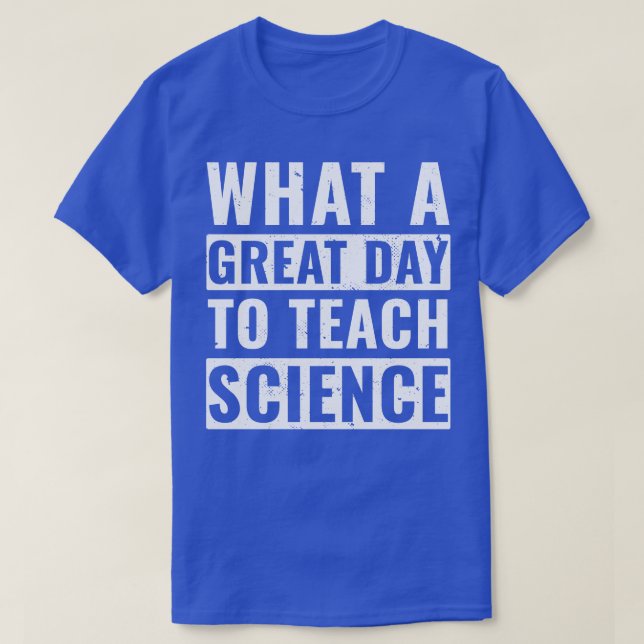 T-shirt Funky Science Enseignant Design pour les hommes En (Design devant)