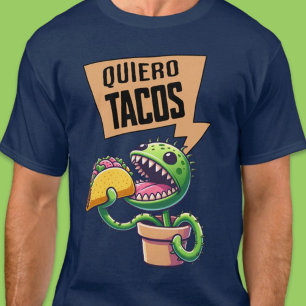 T-shirt Funky Vénus Trap Taco Chemise Espagnole