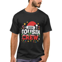 Funny 2026 Cousin Crew Kids Family Gathering 