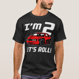 T-shirt Funny 2e anniversaire Cadeaux Boys Toddlers Race C