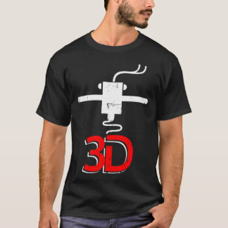 T-shirt Funny 3D Printing Rapid Prototyping Pla Filament 3