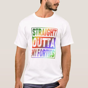 T-shirt Funny 50E Anniversaire - Vintage Droit Dehors Mon 